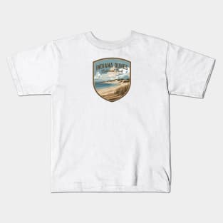 Retro Indiana Dunes Kids T-Shirt